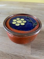 Schmuckdose Emalie Kupfer