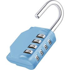 Himmelblaues Zahlenschloss –