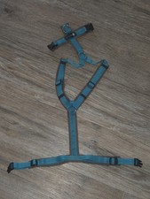 Anny-x Brustgeschirr Fun Braun Petrol Gr. S