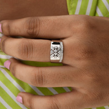 14k Weiss Gold Damen