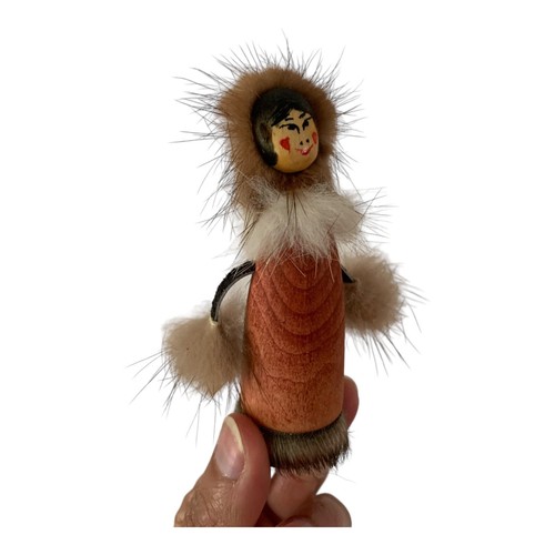 Vintage yupik alaska eskimo - yupik,