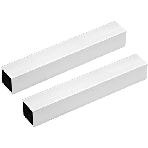 Aluminium vierkantrohr 30x30mm - aluminium,