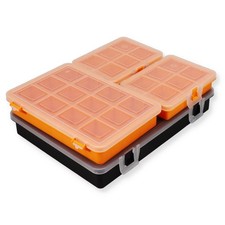 4x Sortimentskasten Schrauben Sortierbox Kleinteile Organizer Sortimentsbox