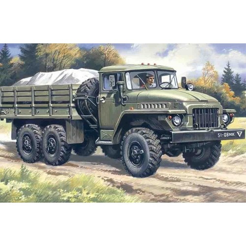 Icm 72711 modell ural 375 - ural-375, d