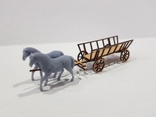 Pferdefuhrwerk Pferdewagen mit