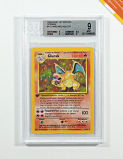 Pokemon BGS 9 Glurak #4 Holo