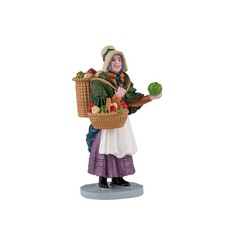 Lemax-42317-261 Vegetable Vendor, Weihnachtsdorf, Weihnachtsfiguren