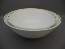 Hutschenreuther 2 Schüsseln BALLERINE ARABESQUE Goldrand Bone China Schalen
