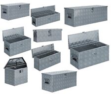 Aluminiumkiste Alu Box Werkzeugbox Deckel Transportkiste Abschließbar Schlüssel