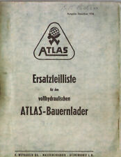 Ersatzteilliste ET Liste Atlas