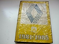 RENAULT WERKSTATTHANDBUCH 1981 1985  Kontroll- und Einstellwerte 