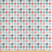 Abstrakt Satin Stoff als