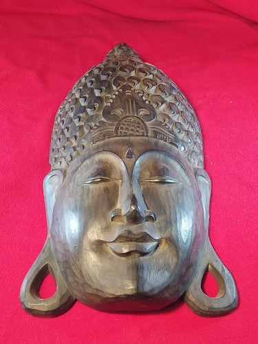 Alte große buddha maske - alte,