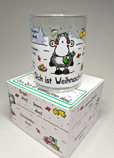 Sheepworld Glas-Tasse –