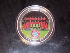 Medaille: Banknoten-Prägung 100 DM-Schein - Clara Schumann 1989, vergoldet, PP