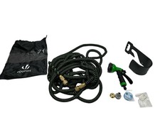 Flexibler Gartenschlauch Wasserschlauch 30 m Dehnbar mit 10 Sprühfunktionen