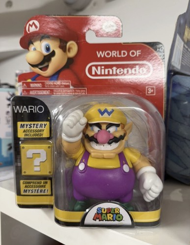 Wario action figur super - action,