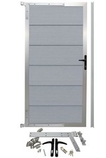 WPC XL Tür Gartentür Zauntor