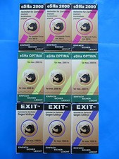 3 x Exit 3 x Optima 3 x eSHa