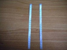 2 FLACHE KABEL FÜR AUDIO EIN/AUS TASTE HP DV9000 MOTHERBOARD ANSCHLUSS KABEL