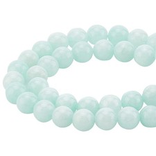 1 STRANG FEINSTE JADE Natürlich Malaysia 8 mm ca. 38 cm! .295