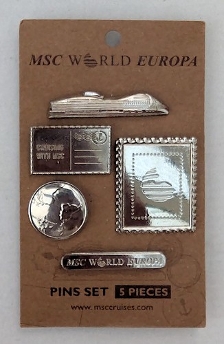 Msc welt europa reise pins - welt,