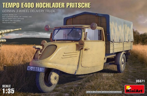 Tempo e400 hochlader - e400, pritsche