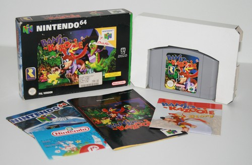 Banjo kazooie nintendo - kazooie, 64