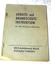 Bergbau DDR Tagebaue Lausitz