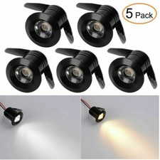 5x 1W LED Mini Spot Strahler Einbaustrahler Minispot Einbauleuchte Licht 230V