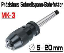 Schnellspann Bohrfutter Bohrmaschine CNC Futter 5-20mm Konus B22 + Kegeldorn MK3