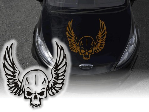 Auto aufkleber totenkopf engel - totenkopf,