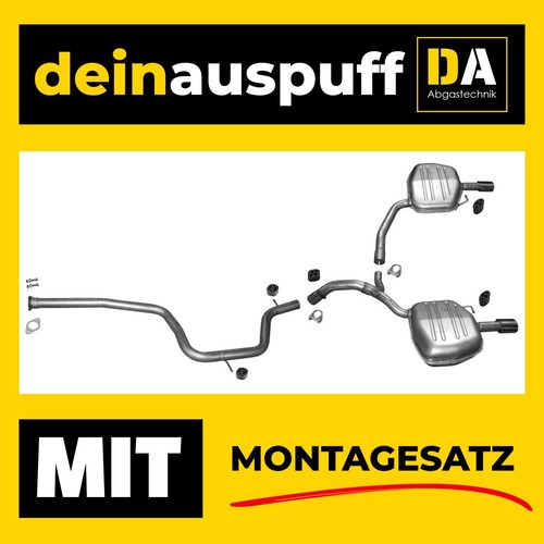 Auspuffanlage für volvo - volvo, v70