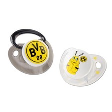 Borussia Dortmund BVB-Schnullerset NUK Gr. 0-18 Monate
