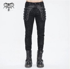 Gothic Herren Hose mit