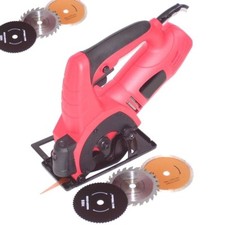 Mini Handkreissäge 55493 und 6 SÄGEBLÄTTER Laser 600W Kreissäge 22mm Tauch Säge 