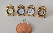 6263 wecker uhr - uhr, goldfarben