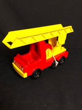 Lego DUPLO 2637 Town Fire Engine Feuerwehrauto Feuerwehrleiterwagen  von 1987