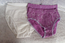 Schlankstütz 4 x Shapewear Seamless Slips - Spitze + Feder - Gr. XXL 50 52 -SK 1