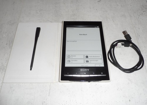 Sony digital book reader - book,