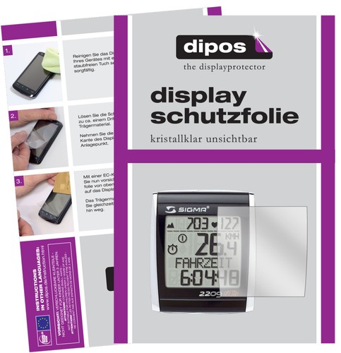 Schutzfolie klar für sigma - schutzfolie,