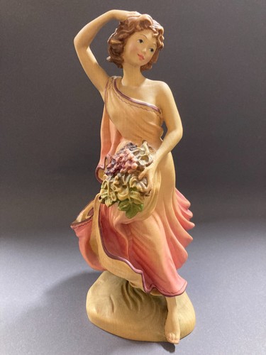 Figur holzfigur dame mit - figur,