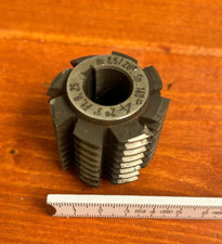 Modulfräser 1,5 20° Abwälzfräser Zahnradfräser HSS DDR Ø43mm