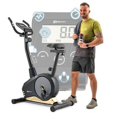 Hop-Sport Heimtrainer Fahrrad Spark mit Magnetwiderstand Pulsmessung bis 120kg