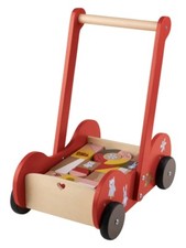 Playtive Holz Schiebewagen mit