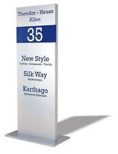 Werbepylon UNITEX L 400 mm breit