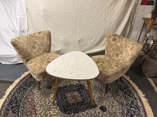 Vintage sitzgruppe 50er 60er - vintage,