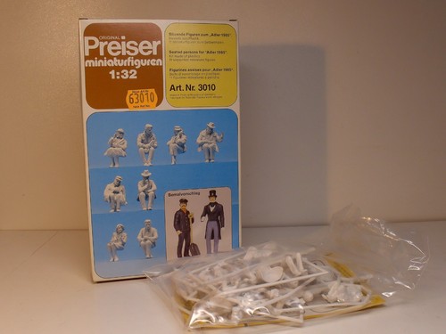 Preiser spur 3010 sitzende - spur, 1