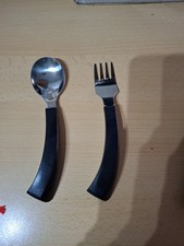 Besteck Löffel Gabel für Demenzkranke u. behinderte Menschen AMEFA Neu