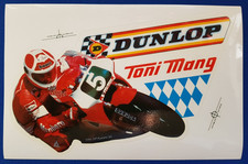 DUNLOP Toni Mang - Aufkleber /